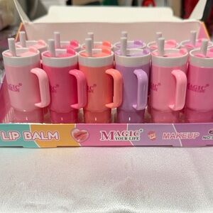 Lip balm in tumblers cup set of 6